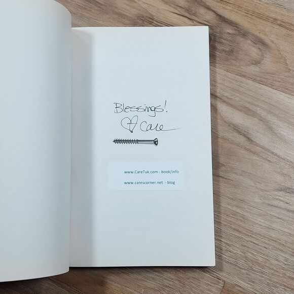 🔺️Author Signed NWOT Loose Screws & Skinned Knees Paperback Book - Picture 5 of 5